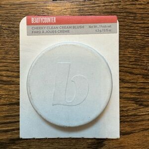Beautycounter Cheeky Clean Cream Blush Refill, Goji, NWT